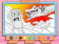                                                                       Coloring Book: Bombardino Crocodilo ﻞﯿﮭﮐ
