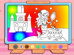                                                                       Coloring Book: Mermaid Makeup ﻞﯿﮭﮐ