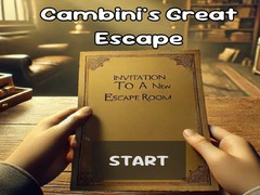                                                                       Cambini's Great Escape ﻞﯿﮭﮐ