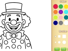                                                                       Clown Coloring Book ﻞﯿﮭﮐ