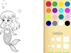                                                                       Mermaid Coloring Book For Kids ﻞﯿﮭﮐ