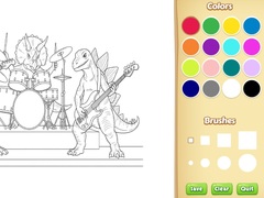                                                                       Dinosaur Coloring Book For Kids ﻞﯿﮭﮐ