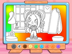                                                                       Coloring Book: Avatar Girl Dress Up Shopping ﻞﯿﮭﮐ
