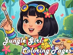                                                                       Jungle Girl: Coloring Pages ﻞﯿﮭﮐ