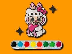                                                                       Labubu Coloring Adventure ﻞﯿﮭﮐ
