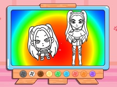                                                                       Coloring Book: Mira Kpop Demon Hunters ﻞﯿﮭﮐ