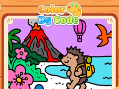                                                                       Color By Code Volcano Hedgehog ﻞﯿﮭﮐ