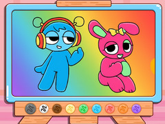                                                                       Coloring Book: Sprunki Pinki & Oren ﻞﯿﮭﮐ