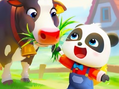                                                                       Jigsaw Puzzle: Baby Panda Cow Ranch ﻞﯿﮭﮐ