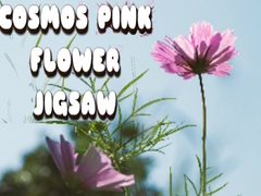                                                                       Cosmos Pink Flower Jigsaw ﻞﯿﮭﮐ