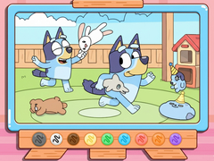                                                                       Coloring Book: Bluey & Bingo Chasing Play ﻞﯿﮭﮐ