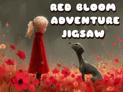                                                                       Red Bloom Adventure Jigsaw ﻞﯿﮭﮐ