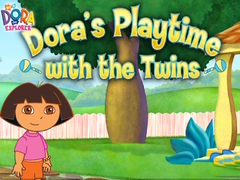                                                                       Dora the Explorer Dora's Playtime with the Twins ﻞﯿﮭﮐ