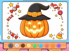                                                                       Coloring Book: Halloween Pumpkin ﻞﯿﮭﮐ