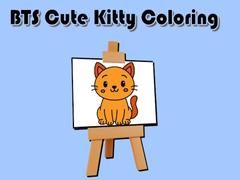                                                                       BTS Cute Kitty Coloring ﻞﯿﮭﮐ