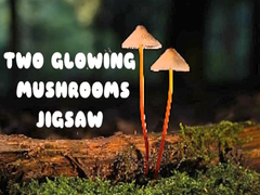                                                                       Two Glowing Mushrooms Jigsaw ﻞﯿﮭﮐ