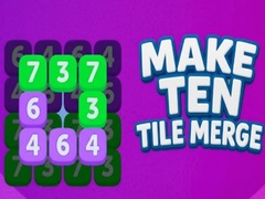 Make Ten Tile Merge ﻞﯿﮭﮐ