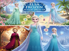                                                                       Elsa Frozen Season Dress Up ﻞﯿﮭﮐ