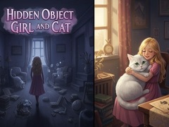                                                                       Hidden Object - Girl and Cat ﻞﯿﮭﮐ