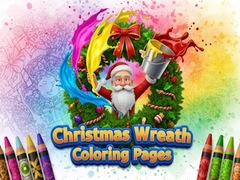                                                                       Christmas Wreath Coloring Pages ﻞﯿﮭﮐ