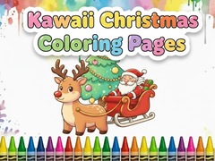                                                                       Kawaii Christmas Coloring Pages ﻞﯿﮭﮐ