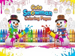                                                                       Cute Snowman Coloring Pages ﻞﯿﮭﮐ