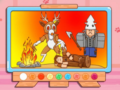                                                                       Coloring Book: 99 Nights In The Forest ﻞﯿﮭﮐ