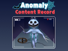                                                                       Anomaly Content Record ﻞﯿﮭﮐ
