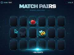                                                                       Match Pairs Memory Challenge ﻞﯿﮭﮐ