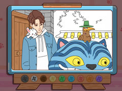                                                                       Coloring Book: Kpop Jinu & Blue Tiger ﻞﯿﮭﮐ