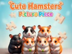                                                                       Cute Hamsters Picture piece ﻞﯿﮭﮐ