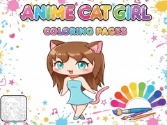                                                                       Anime Cat Girl Coloring Pages ﻞﯿﮭﮐ