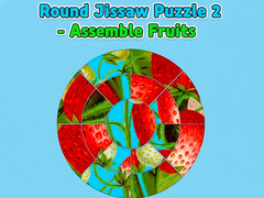                                                                       Round jigsaw Puzzle 2 - Assemble Fruits ﻞﯿﮭﮐ
