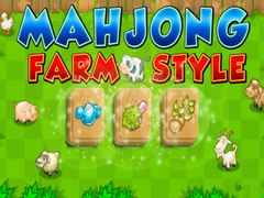                                                                       Mahjong Farm Style ﻞﯿﮭﮐ