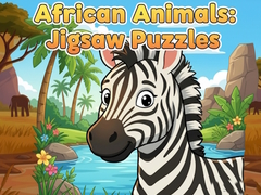                                                                       African Animals: Jigsaw Puzzles ﻞﯿﮭﮐ