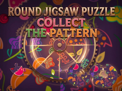                                                                       Round jigsaw Puzzle - Collect the Pattern ﻞﯿﮭﮐ