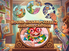                                                                       Round Jigsaw Puzzle 2 Assemble Cartoon ﻞﯿﮭﮐ