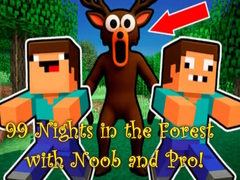                                                                      99 Nights in the Forest with Noob and Pro! ﻞﯿﮭﮐ