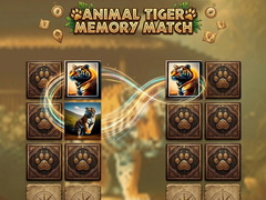                                                                       Animal Tiger Memory Match ﻞﯿﮭﮐ