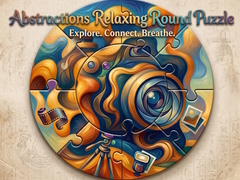                                                                       Abstractions Relaxing Round Puzzle ﻞﯿﮭﮐ