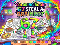                                                                       Coloring Book: 67 Steal A Brainrot ﻞﯿﮭﮐ