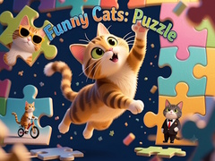                                                                       Funny Cats: Puzzle ﻞﯿﮭﮐ