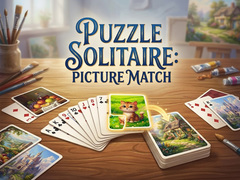                                                                       Puzzle Solitaire Picture Match ﻞﯿﮭﮐ