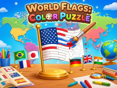                                                                       World Flags: Color Puzzle ﻞﯿﮭﮐ