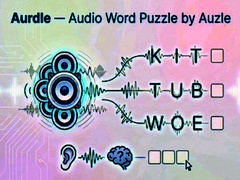                                                                       Aurdle — Audio Word Puzzle by Auzle ﻞﯿﮭﮐ