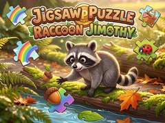                                                                       Jigsaw Puzzle: Raccoon Jimothy  ﻞﯿﮭﮐ