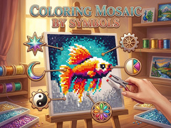                                                                       Coloring Mosaic by Symbols ﻞﯿﮭﮐ
