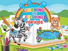                                                                       Learning and Coloring For Kids ﻞﯿﮭﮐ