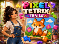                                                                       Pixel Tetrix Trails ﻞﯿﮭﮐ
