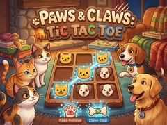                                                                       Paws & Claws Tic Tac Toe ﻞﯿﮭﮐ